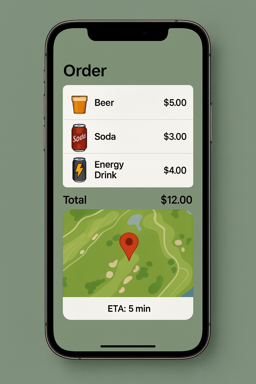 Delivery to your cart