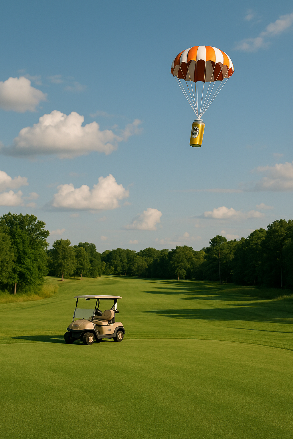 Golf course delivery